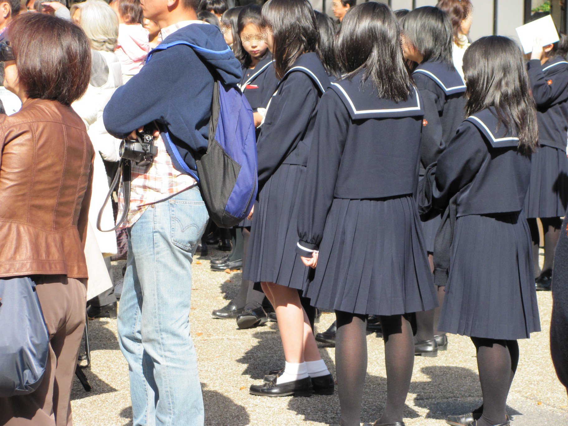 女子高生　制服　カバコ 